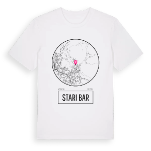 Stari Bar t-shirt – ekologisk bomull t-shirt från Pinshirt