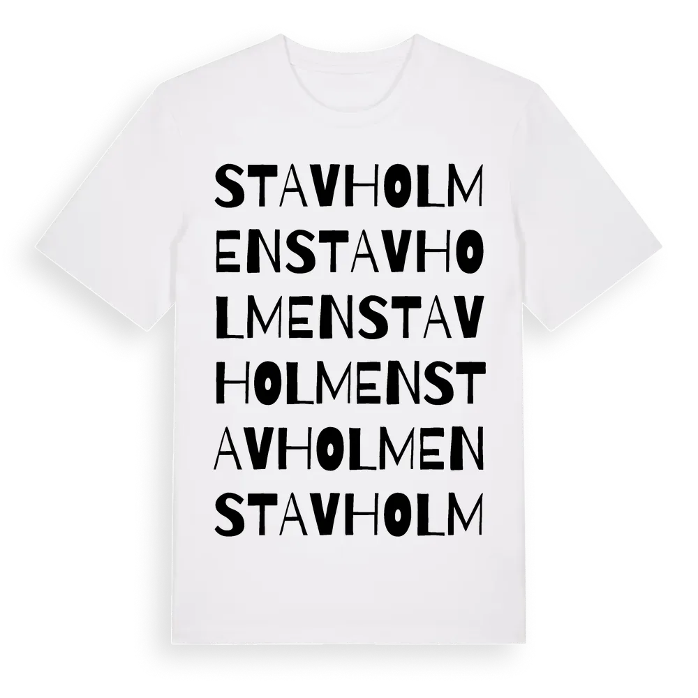 Stavholmen ordlek t-shirt i miljö