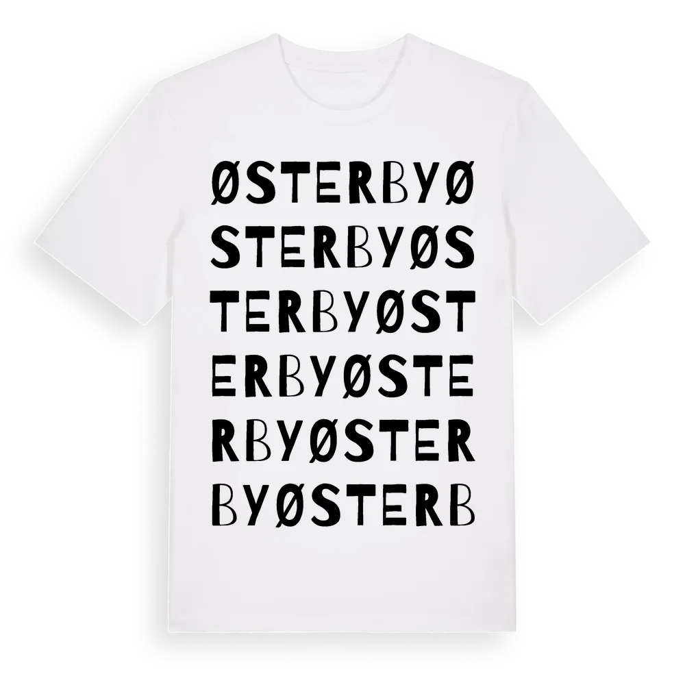 Østerby ordlek t-shirt i miljö