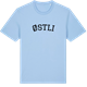 Blue Soul t-shirt med Østli böjd t-shirt