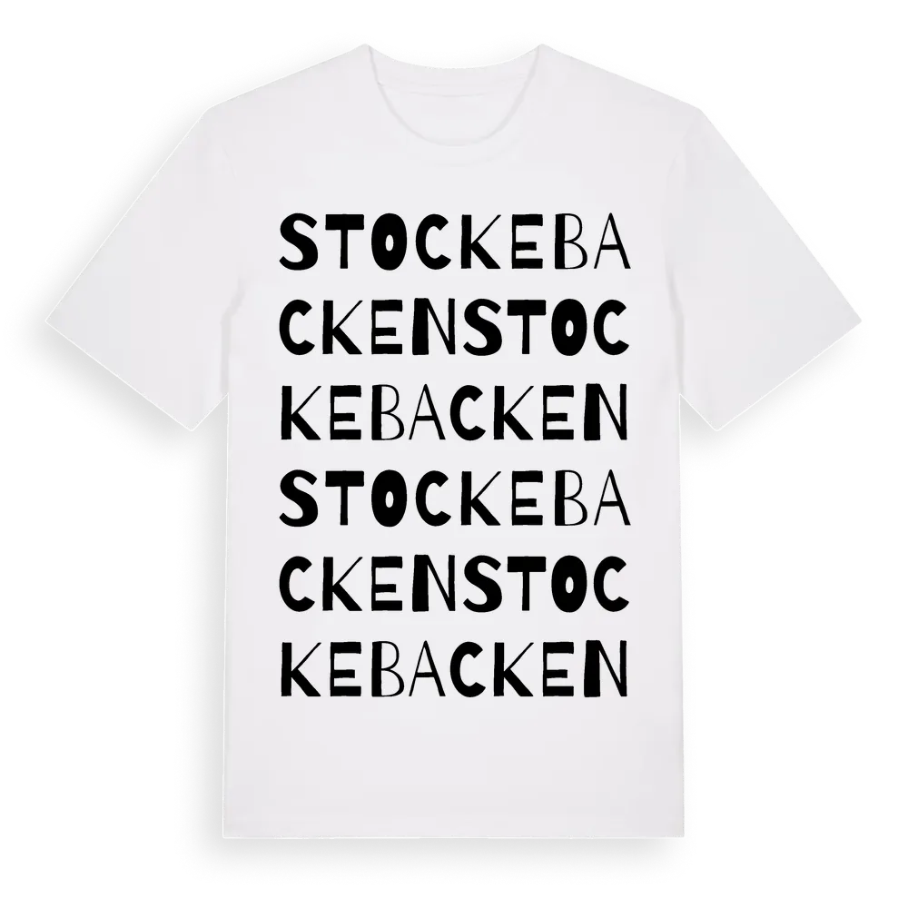 Stockebacken ordlek t-shirt i miljö