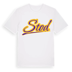 Stod baseball t-shirt – ekologisk bomull t-shirt från Pinshirt