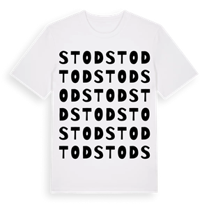 Stod ordlek t-shirt – ekologisk bomull t-shirt från Pinshirt