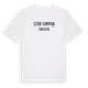 White t-shirt med Stor-Simpan i Sverige t-shirt