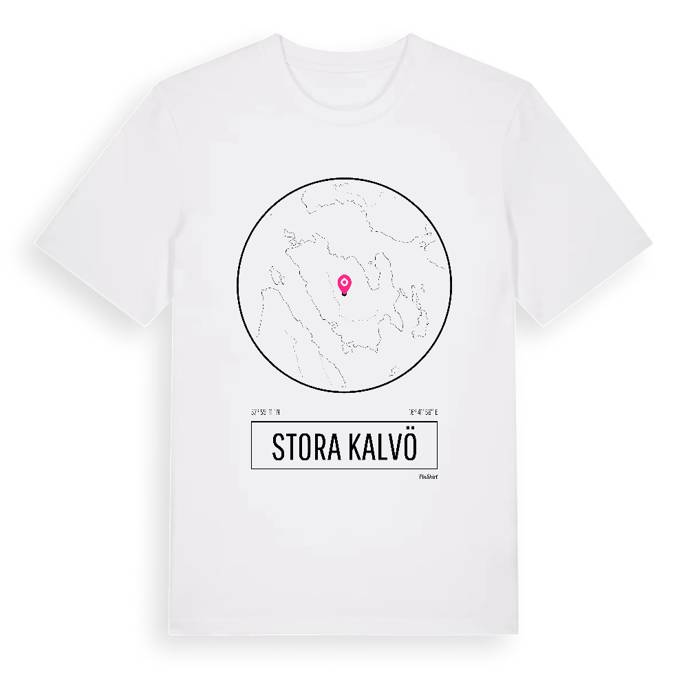 Stora Kalvö t-shirt – White, i miljö