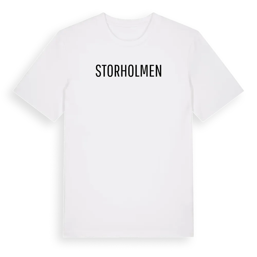 Storholmen i Sverige t-shirt i miljö