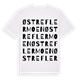 Østre Flermoen ordlek t-shirt