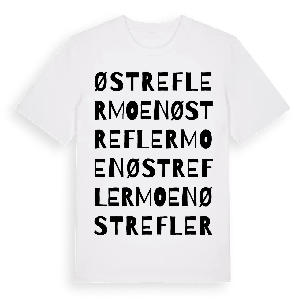Østre Flermoen ordlek t-shirt i miljö
