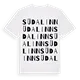 Südalinn ordlek t-shirt