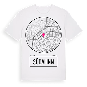 Südalinn t-shirt – ekologisk bomull t-shirt från Pinshirt
