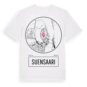 Suensaari t-shirt – ekologisk bomull t-shirt från Pinshirt