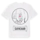 White t-shirt med Suensaari t-shirt