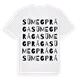 Sümegprága ordlek t-shirt