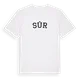 Súr böjd t-shirt