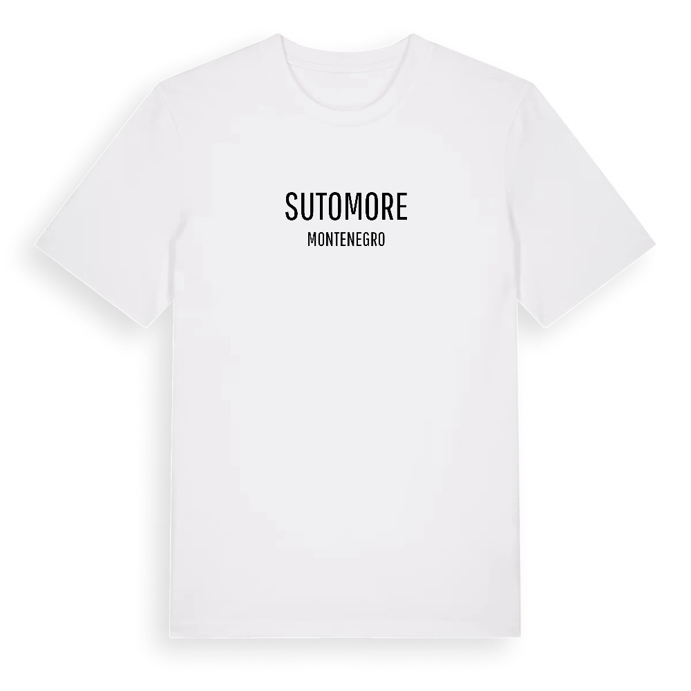 Sutomore i Sverige t-shirt – White, i miljö