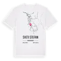Sveti Stefan karta t-shirt