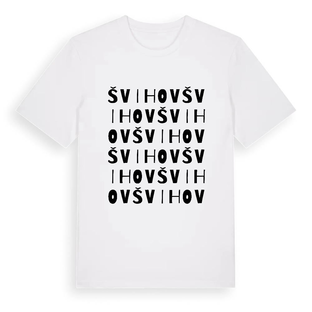 Švihov ordlek t-shirt – White, i miljö