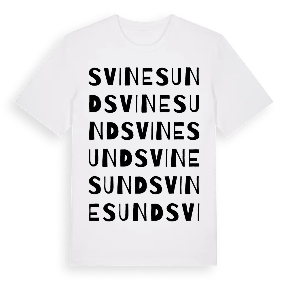 Svinesund ordlek t-shirt i miljö