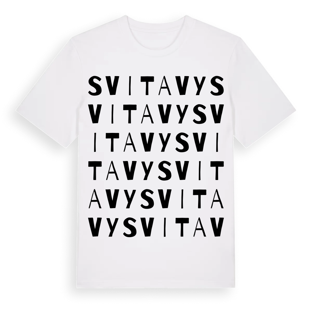 Svitavy ordlek t-shirt – White, i miljö