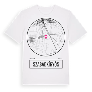 Szabadkígyós t-shirt – ekologisk bomull t-shirt från Pinshirt