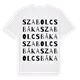 Szabolcsbáka ordlek t-shirt