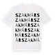 Szakmár ordlek t-shirt