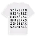 Szákszend ordlek t-shirt