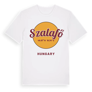 Szalafő cirkel t-shirt – ekologisk bomull t-shirt från Pinshirt