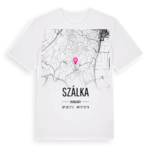 Szálka karta t-shirt – ekologisk bomull t-shirt från Pinshirt