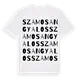 Szamosangyalos ordlek t-shirt