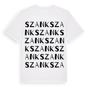 Szank ordlek t-shirt – ekologisk bomull t-shirt från Pinshirt