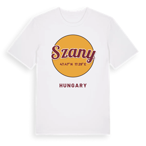 Szany cirkel t-shirt – ekologisk bomull t-shirt från Pinshirt