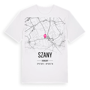 Szany karta t-shirt – ekologisk bomull t-shirt från Pinshirt
