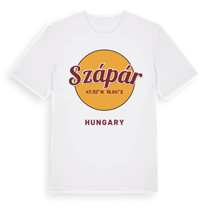 Szápár cirkel t-shirt – ekologisk bomull t-shirt från Pinshirt