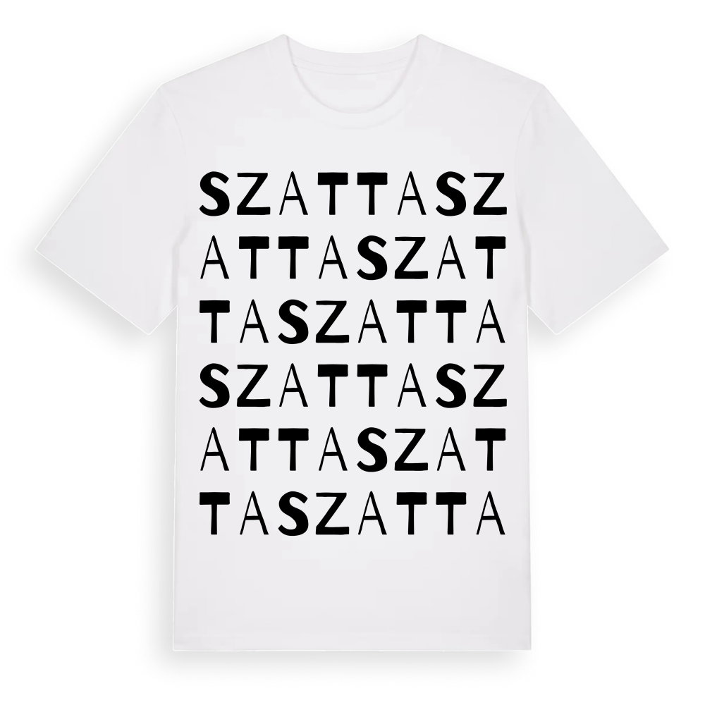 Szatta ordlek t-shirt – White, i miljö