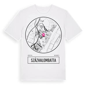Százhalombatta t-shirt – ekologisk bomull t-shirt från Pinshirt