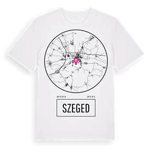 Szeged t-shirt – ekologisk bomull t-shirt från Pinshirt