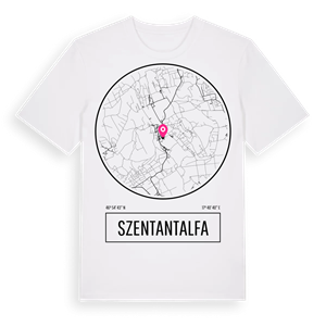 Szentantalfa t-shirt – ekologisk bomull t-shirt från Pinshirt