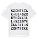Szentbékkálla ordlek t-shirt
