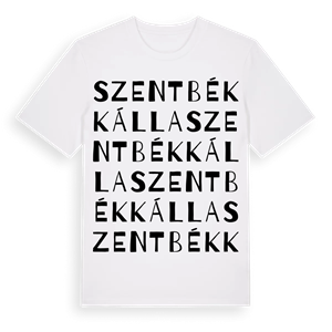 Szentbékkálla ordlek t-shirt – ekologisk bomull t-shirt från Pinshirt