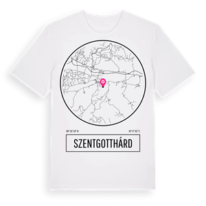 Szentgotthárd t-shirt – ekologisk bomull t-shirt från Pinshirt