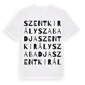 Szentkirályszabadja ordlek t-shirt