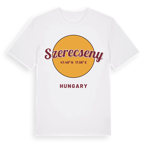 Szerecseny cirkel t-shirt – ekologisk bomull t-shirt från Pinshirt