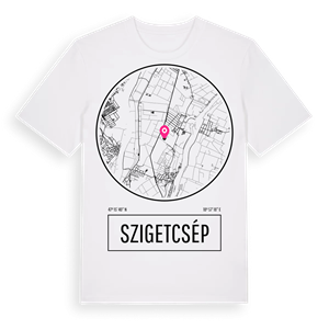 Szigetcsép t-shirt – ekologisk bomull t-shirt från Pinshirt