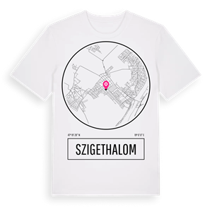 Szigethalom t-shirt – ekologisk bomull t-shirt från Pinshirt