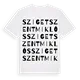 Szigetszentmiklós ordlek t-shirt