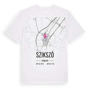 Szikszó karta t-shirt – ekologisk bomull t-shirt från Pinshirt