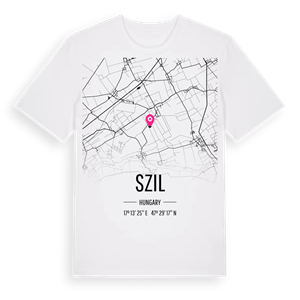 Szil karta t-shirt – ekologisk bomull t-shirt från Pinshirt