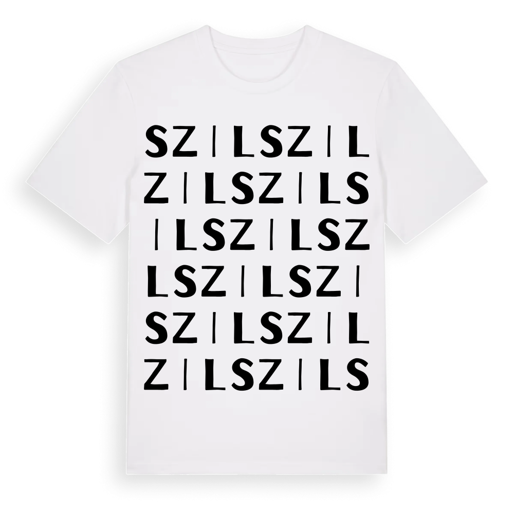 Szil ordlek t-shirt – White, i miljö