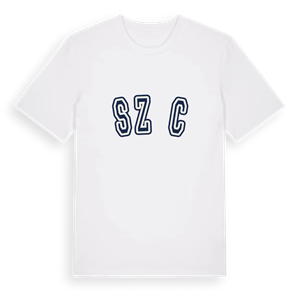 Szőc college t-shirt – ekologisk bomull t-shirt från Pinshirt